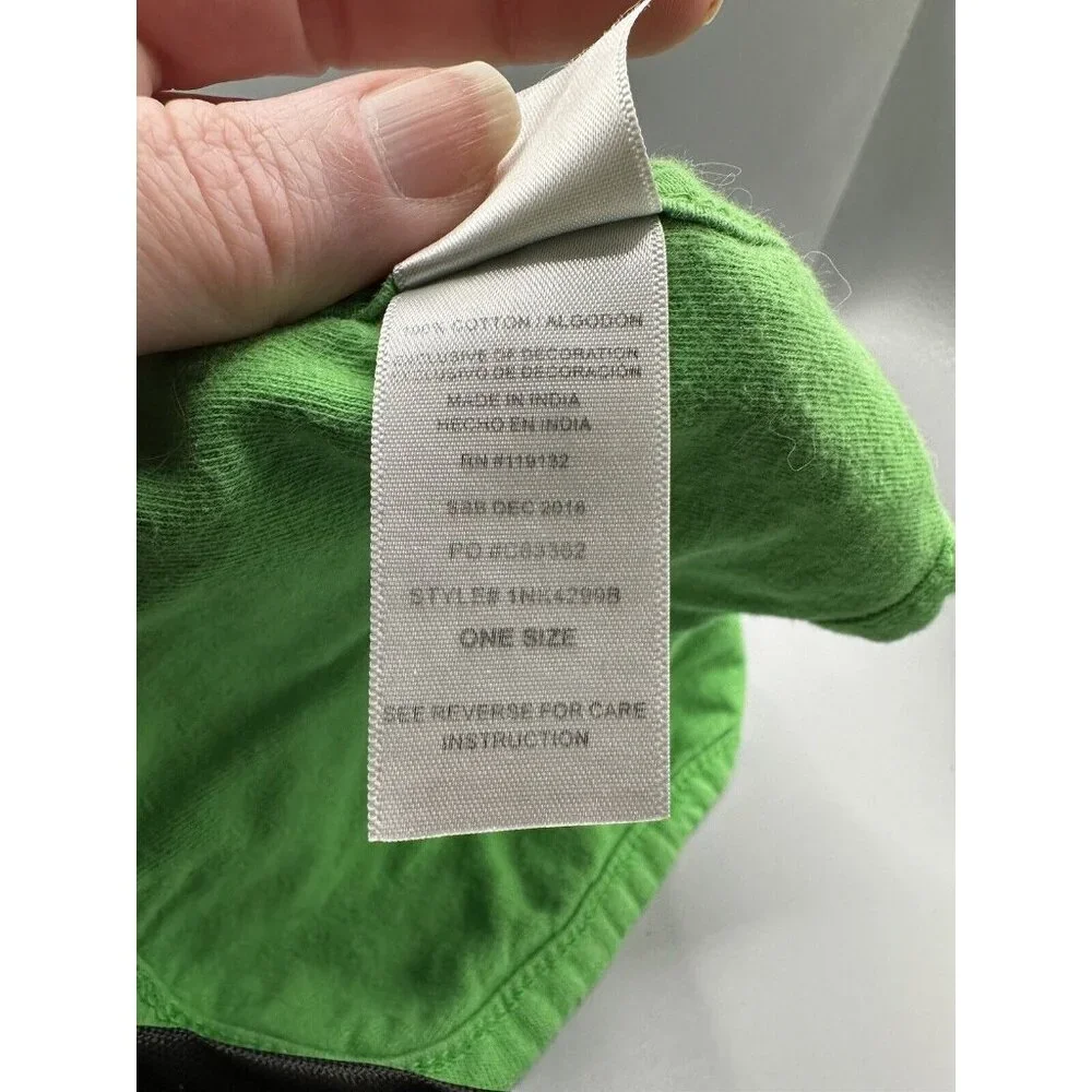 2017 TMNT Teenage Mutant Ninja Turtles Infant Baby Bib One Size Viacom RARE READ
